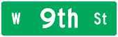 9th street bmx logo